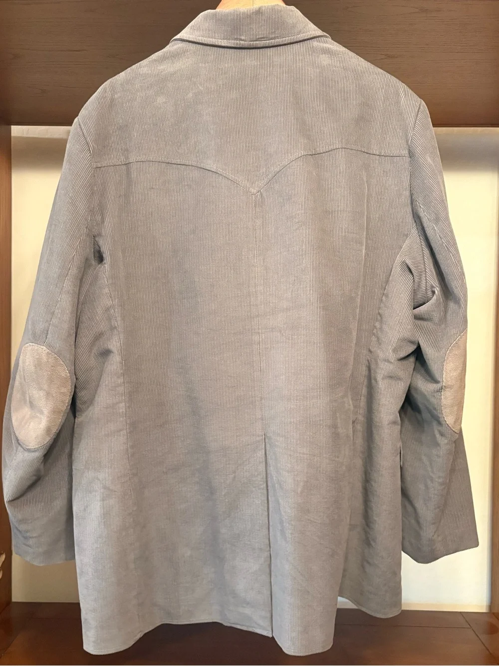 Pioneer Wear Light Gray Corduroy Blazer